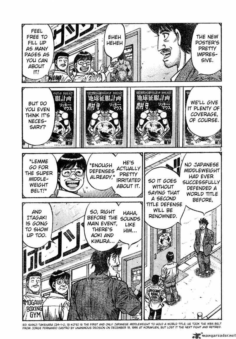 Hajime no Ippo: Fighting Spirit, Chapter 724 image 03